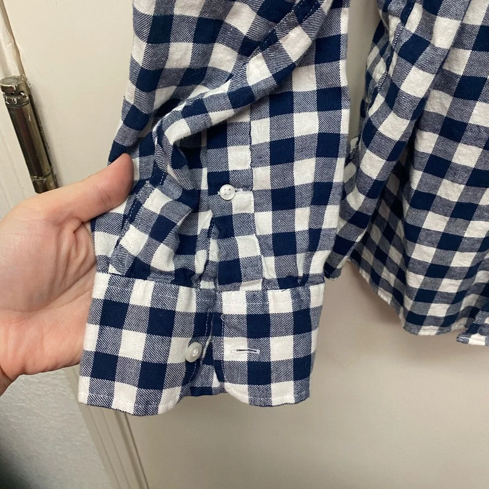 J. Crew plaid button up